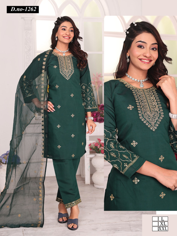 TOP AND BOTTOM WITH DUPATTA SET