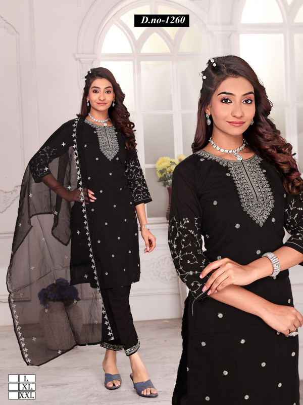 TOP AND BOTTOM WITH DUPATTA SET