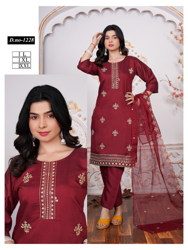 TOP AND BOTTOM WITH DUPATTA SET