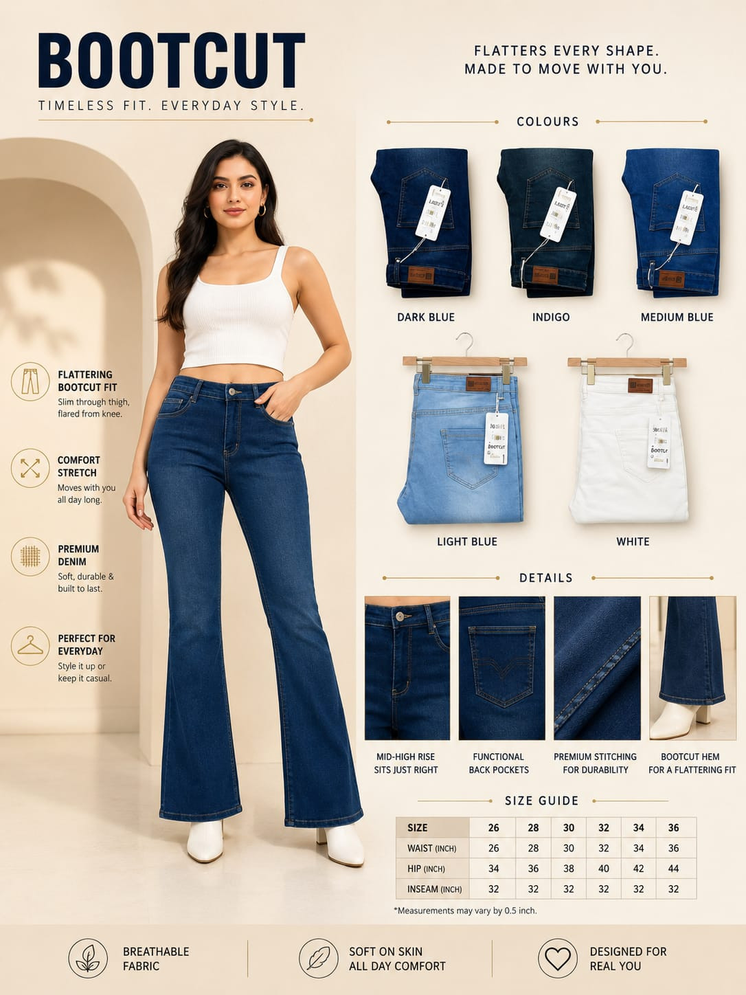 Bootcut Jeans