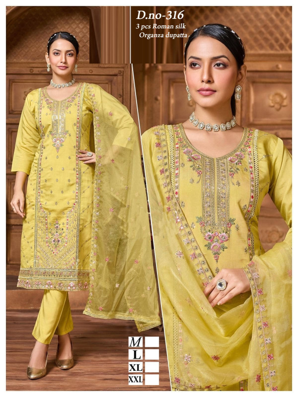 TOP AND BOTTOM WITH DUPATTA SET