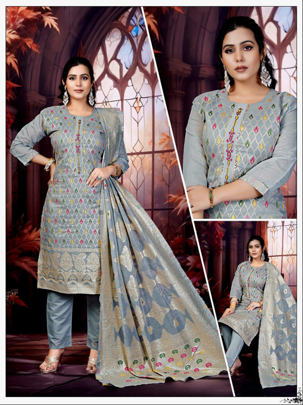 TOP AND BOTTOM WITH DUPATTA SET