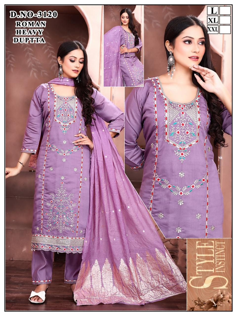 TOP AND BOTTOM WITH DUPATTA SET